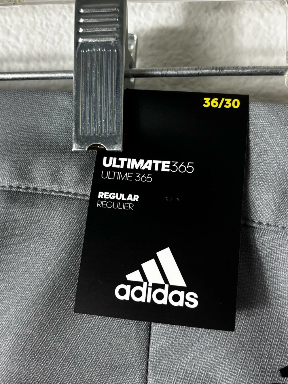 NWT Adidas Ultimate365 Golf Pants Men’s 36x30 Grey NWT